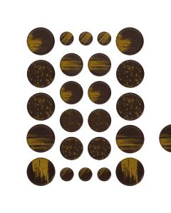 decoracion chocolate negro artistico por chocolatree